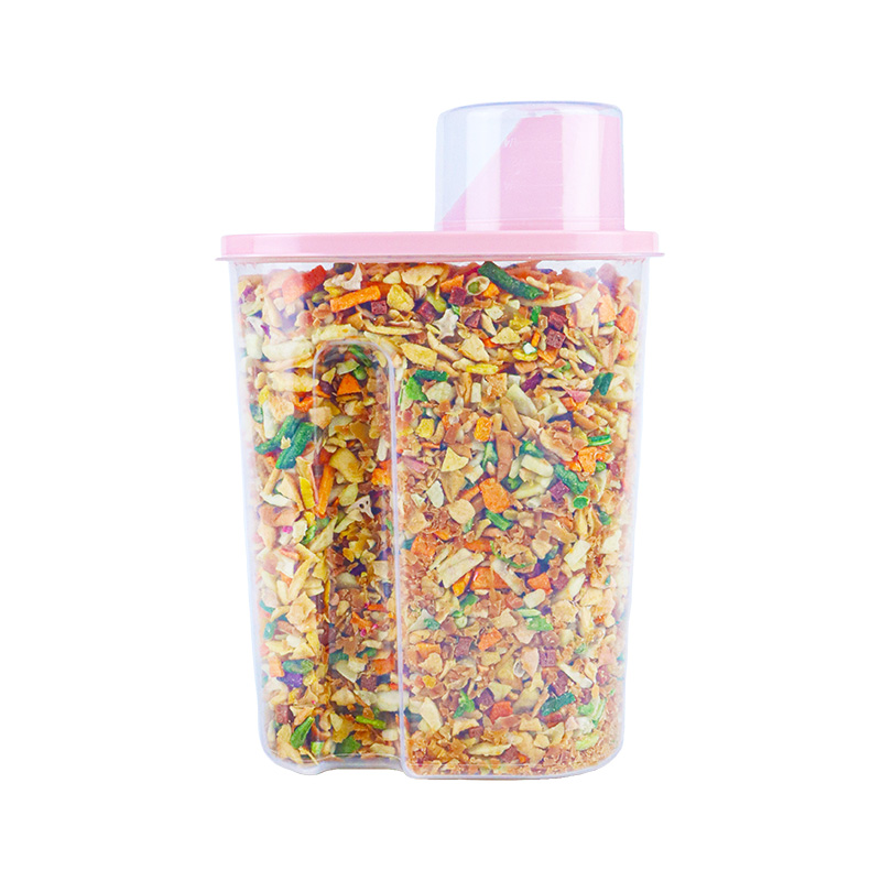 宠物狗狗零食900克拌狗粮伴侣鸡肉碎牛肉粒蔬菜脆大桶装营养补钙