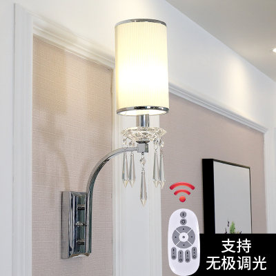 精装修样板房恒大水晶配件客厅电视背景墙卧室壁灯酒店工程床头灯