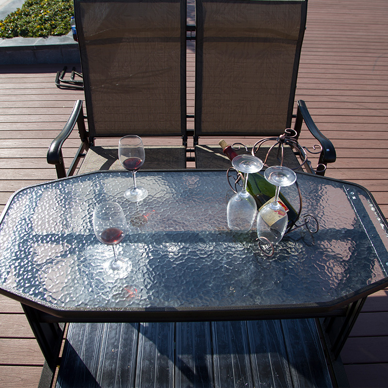 户外四人动力摇摇椅成人花园庭院秋千室外铁艺桌椅别墅阳台摇椅