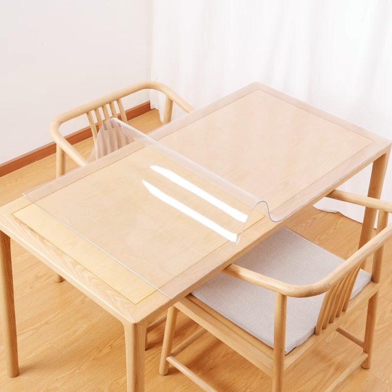 透明餐桌垫免洗防水防油家用长方形PVC软玻璃茶几桌面保护膜桌布,居家布艺,桌布,淘宝优惠券,粉丝福利购,淘宝优惠卷