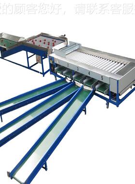 砂糖橘OVY带叶叶分选机带带枝叶果蔬分级机柑桔有枝分级设备家厂