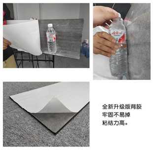 KASARO原木色柱子圆弧木格栅装饰板护墙板自粘吸音板墙面装饰墙贴