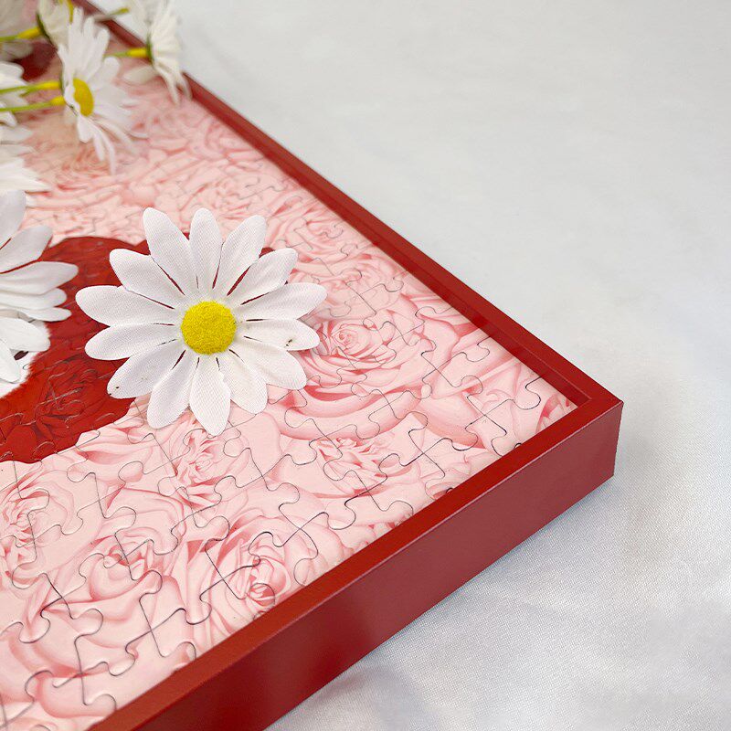 铝合金拼图框架裱框新品Botop1000片500平图705075挂墙可定制