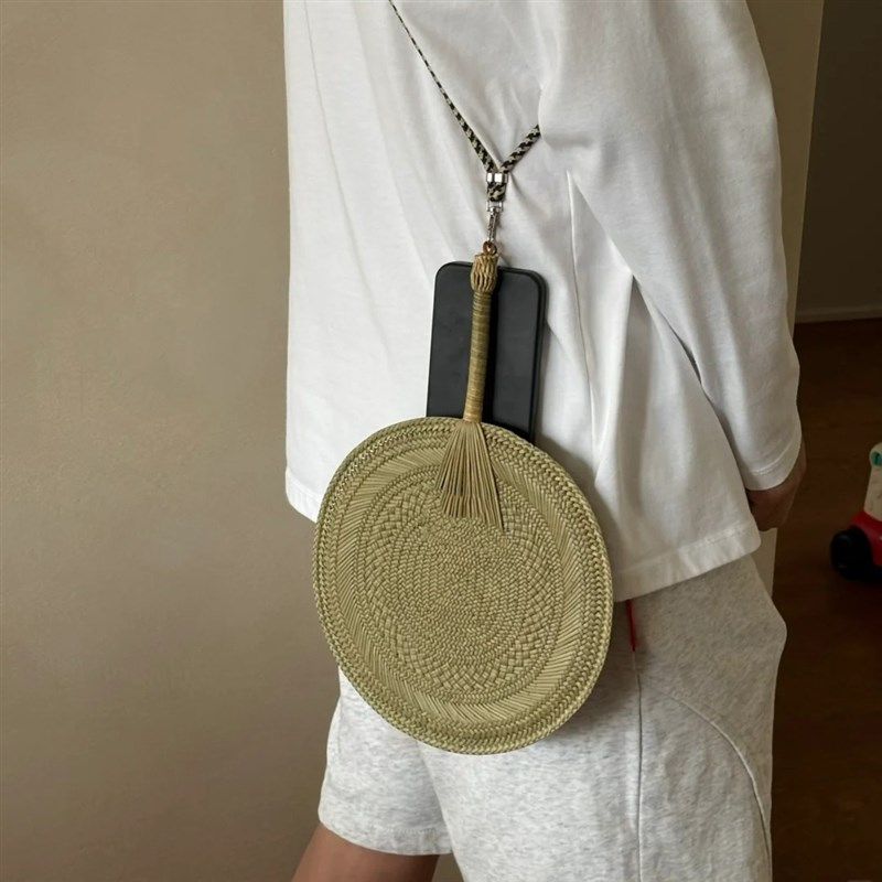 夏季中国风古典手工编织扇子驱蚊芭蕉麦秸草编儿童随身老式大蒲扇,居家日用,扇子,淘宝优惠券,粉丝福利购,淘宝优惠卷