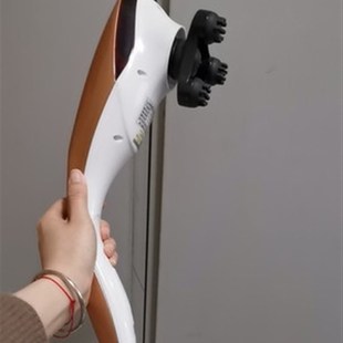 家用海豚按摩器棒电动敲打锤肩部腰部手持式多功能全身振动揉捏仪