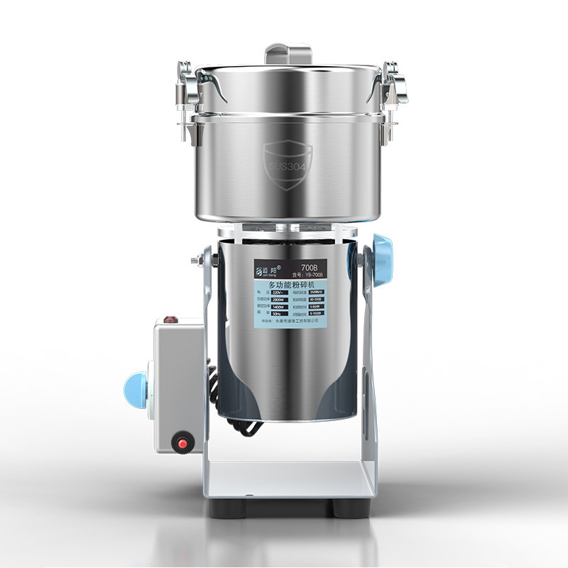 运邦粉碎机五谷杂粮打粉机304不锈钢家用干磨小型磨粉机超细研磨,厨房电器,商用磨粉机/药材粉碎机,淘宝优惠券,粉丝福利购,淘宝优惠卷