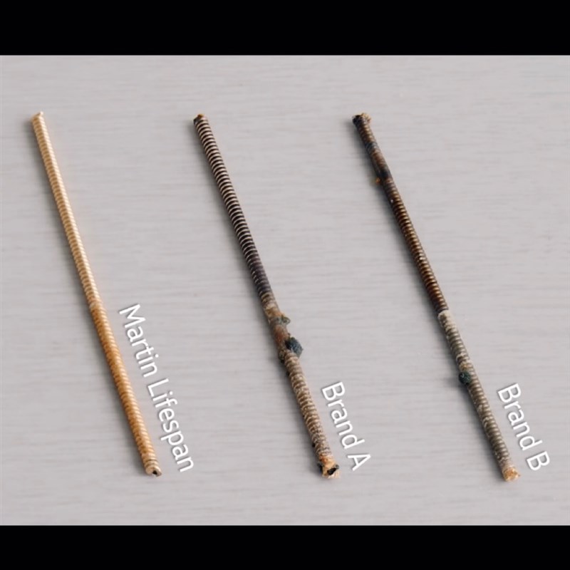 大树音乐屋 Martin马丁MA540T民谣木吉他琴弦全套磷铜镀膜吉他弦