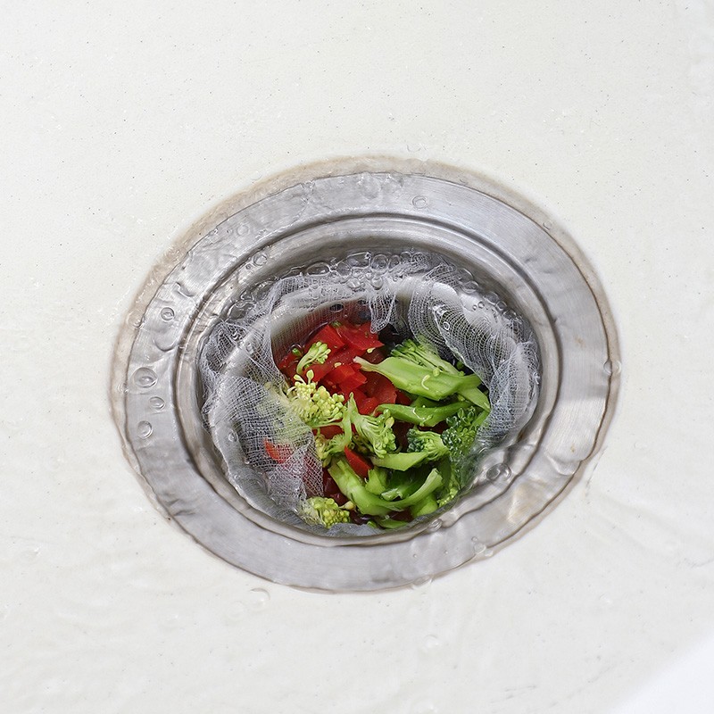 一次性厨房水槽过滤网一网打尽下水道水池洗碗槽地漏漏网洗菜盆