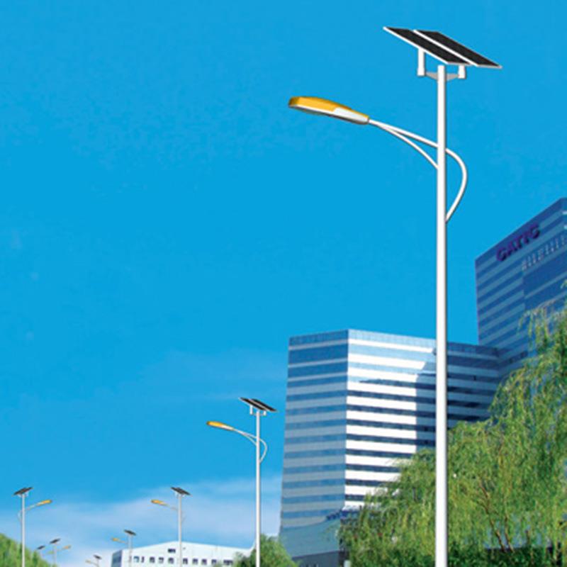 定制太阳能路灯20wled农村太阳能路灯单臂路灯大功率路灯照明