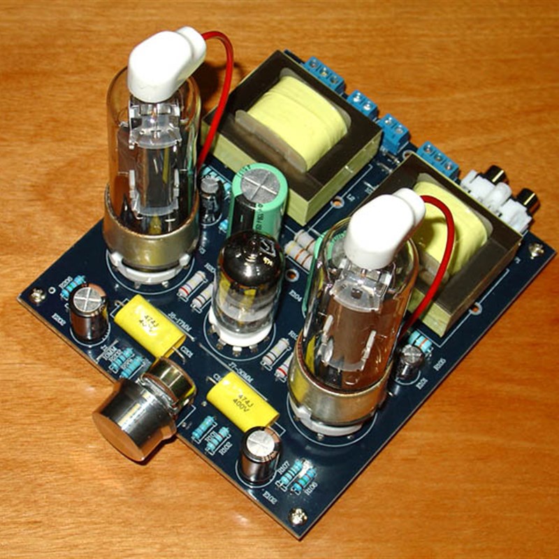 6N1或6N2推6P13P电子管单端甲类小胆机 发烧级胆机功放板