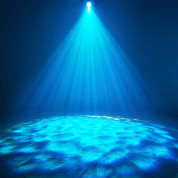遥控动态水纹灯水流效果灯波浪灯流动海洋灯餐厅单色波纹灯投影灯