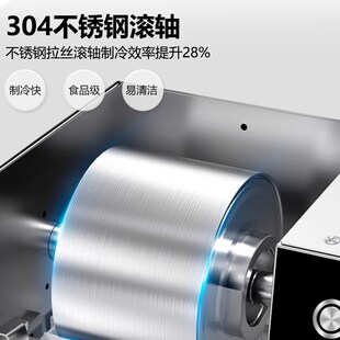 镌铭雪花冰机摆摊商用雪冰机风冷全自动牛奶绵绵冰机器小型沙冰机