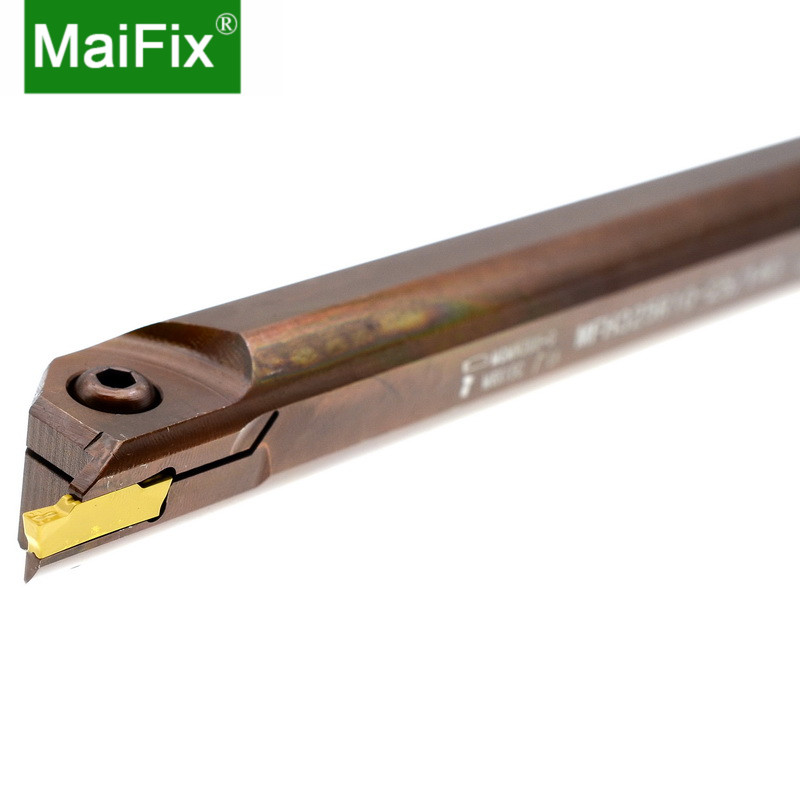 MFH216R08-20/140弹簧钢端面圆弧槽内孔车刀杆切槽加工