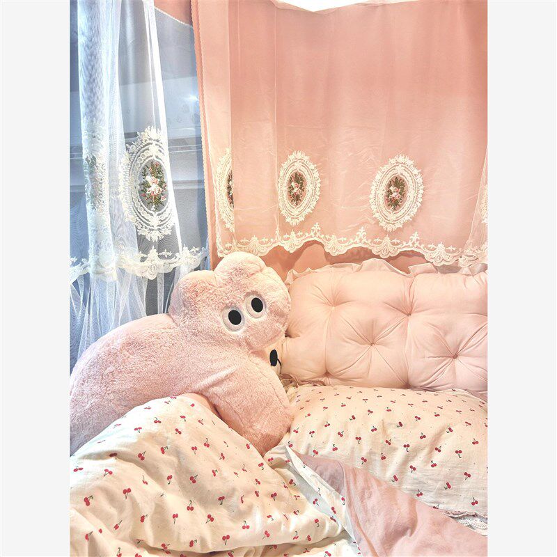 宿舍靠枕床头学生上下铺可拆洗靠垫单人床装饰纯棉软包大靠背抱枕