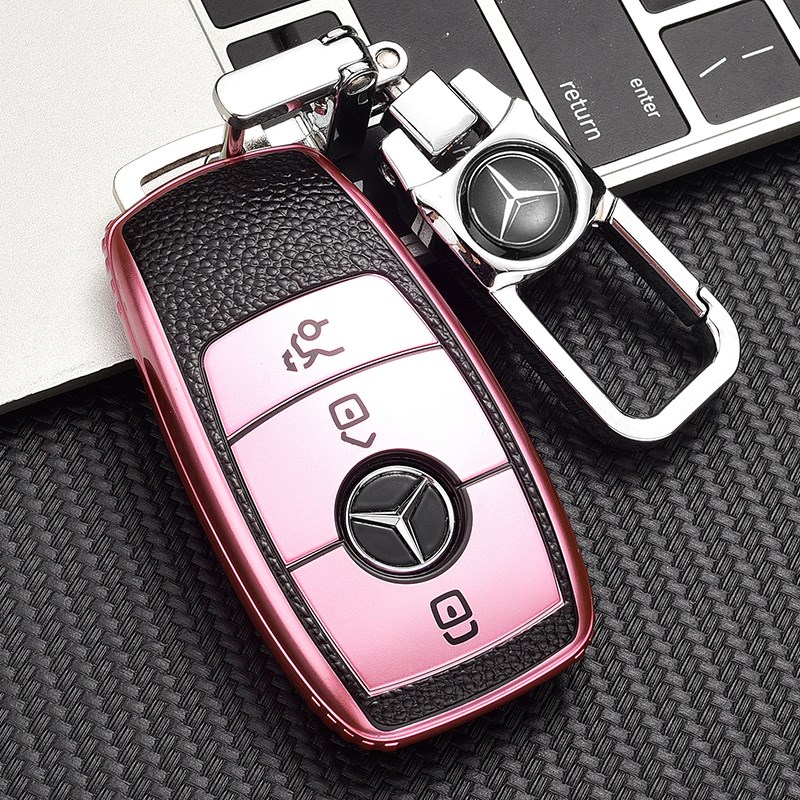 2021款奔驰C260L钥匙套新20款C级C200L专用钥匙包19款男女高档扣