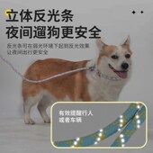 赛级P绳P链遛狗训犬狗狗牵引绳大中小型犬通用狗绳防爆冲防打结用