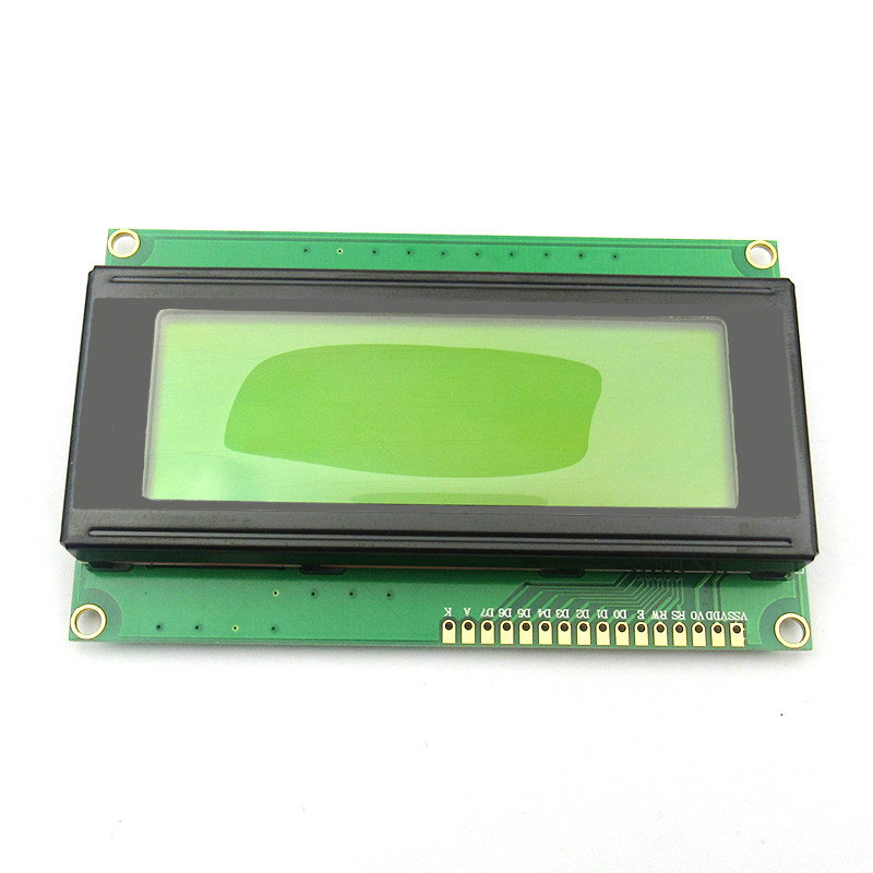 2004 LCD 2004A液晶 LCD 2004液晶模块 5V 黄绿屏 20X4 LCD