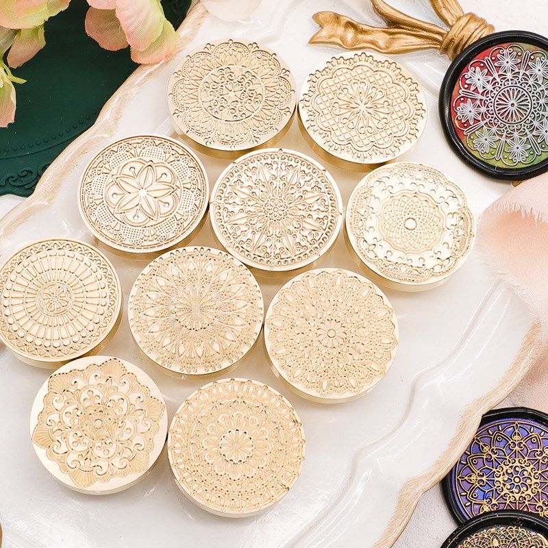 9月上新火漆印章头 霓虹窗花系列 复杂精美图案信封请柬封口蜡戳,文具电教/文化用品/商务用品,成品印章/学生用印/火漆,淘宝优惠券,粉丝福利购,淘宝优惠卷