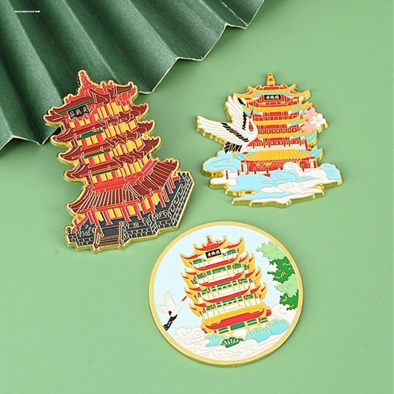 滕王阁南昌之心摩天轮江西文创冰箱贴八一广场万寿宫纪念品伴手礼