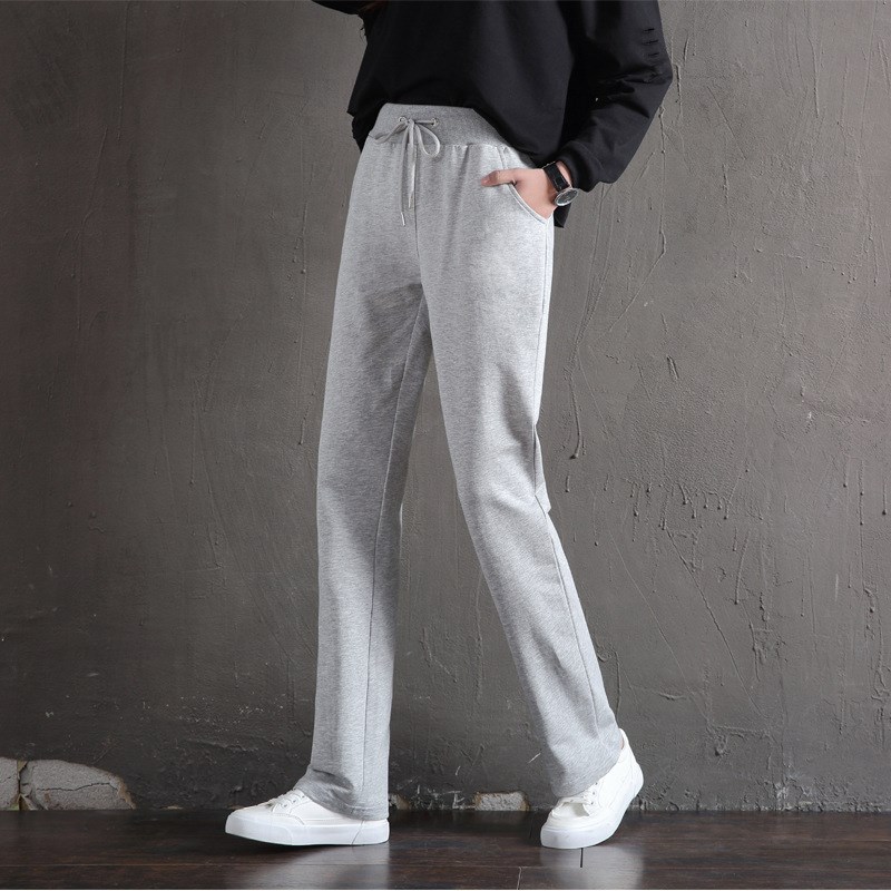 春秋纯棉女生理方便直筒裤裆中间隐形拉链开裆裤成人易脱方便裤女