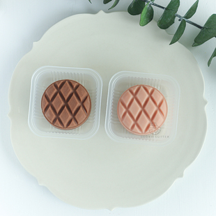 50g圆形绿豆糕模具中秋节菠萝月饼模 菱形凤梨酥模具山药糕手压模