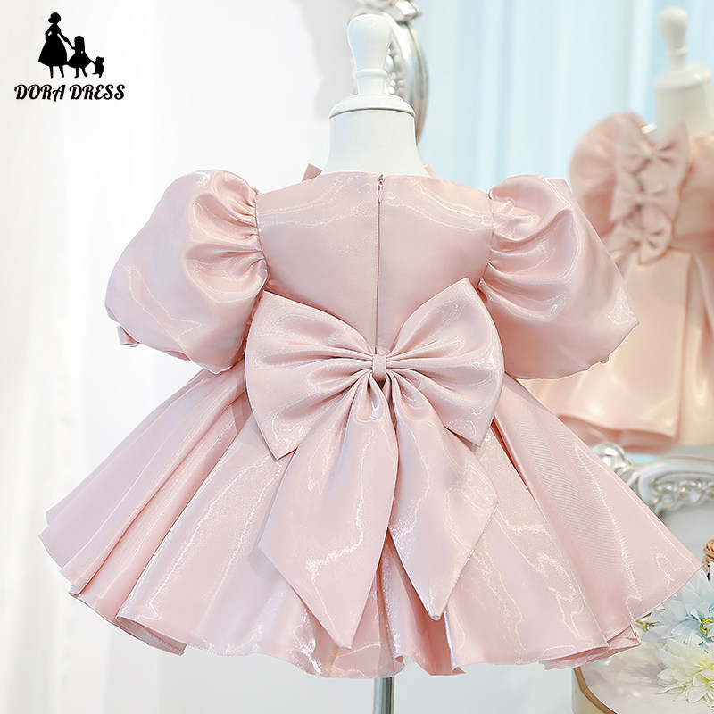儿童礼服公主裙钢琴演奏礼服女童生日主持人花童周岁礼服女宝宝