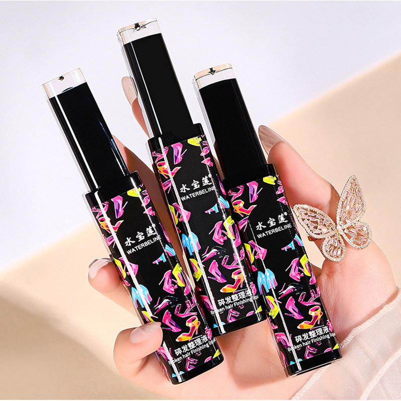 儿童毛发碎发整理膏神器浏海後脑勺头发固定定型液啫喱发胶盘发女