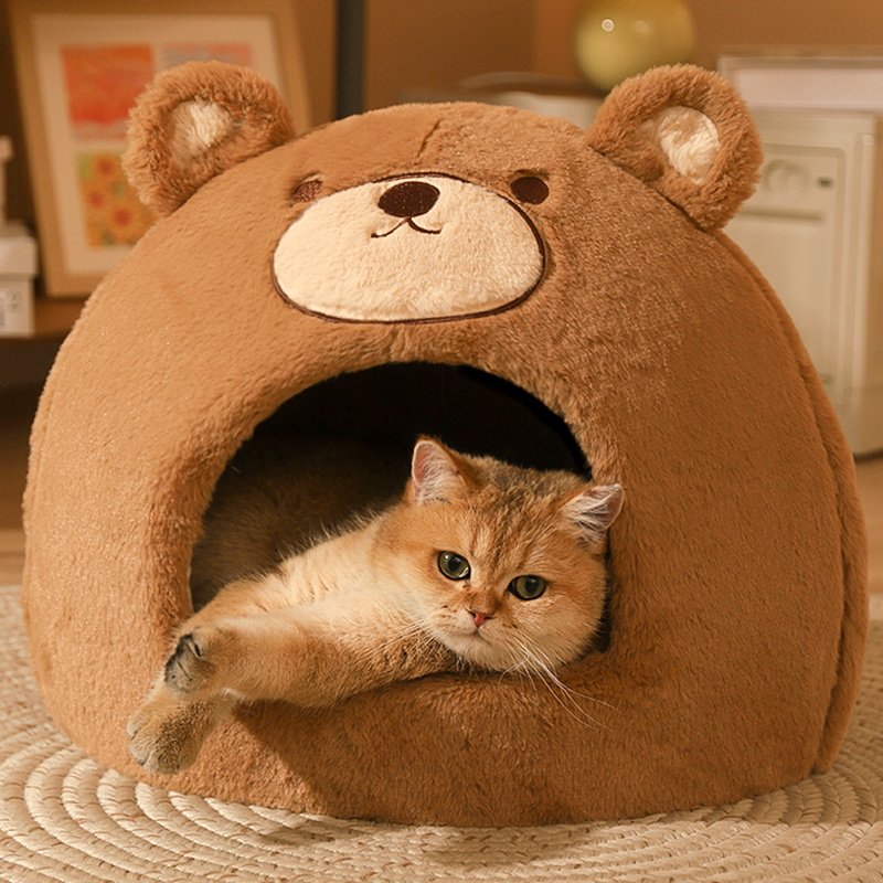 猫咪睡觉的窝冬天保暖封闭式安全感布偶银渐层橘猫美短幼猫宠物窝,宠物/宠物食品及用品,猫窝/屋/帐篷/沙发,淘宝优惠券,粉丝福利购,淘宝优惠卷