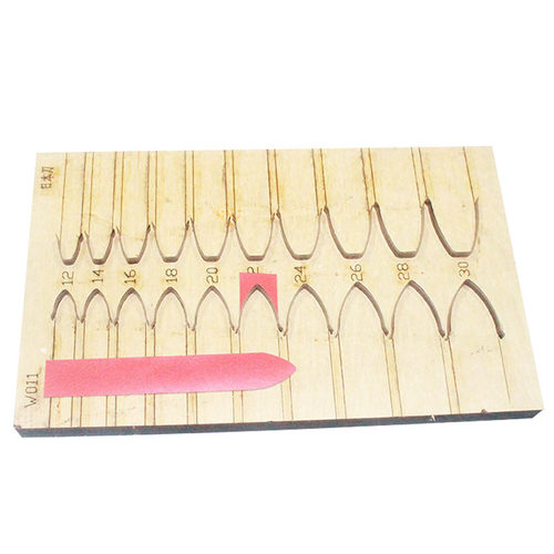 金致W011手表表带头刀模尖尾剑尾方尾手工皮具腰带头也可定制DIY