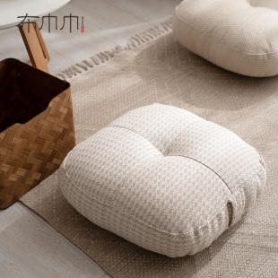 布巾巾蒲团坐垫地上团蒲地毯上的懒人法式坐墩客厅榻榻米网红脚踏