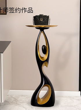 艺术人物大型落地摆件客厅迎宾电视柜沙发玄关边轻奢家居软装饰品