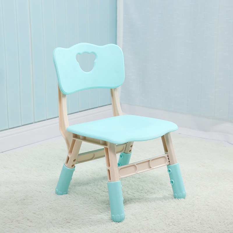 加厚儿童椅子宝宝塑料可升降椅幼儿园靠背学习椅家用防滑凳子包邮