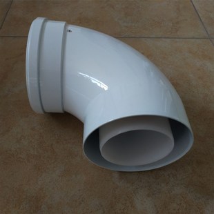 冷凝壁挂炉排烟管110*160转换变径标准排气登高节弯头加长管配套