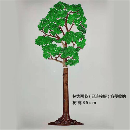 梅兰竹菊大树桌椅草地海浪大山太阳桃树柳树石头皮影戏背景图道具