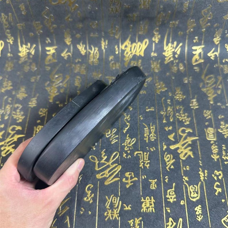 澄泥砚天然原石多功能四大名砚学生砚台磨墨书法用品墨碟墨池砚台