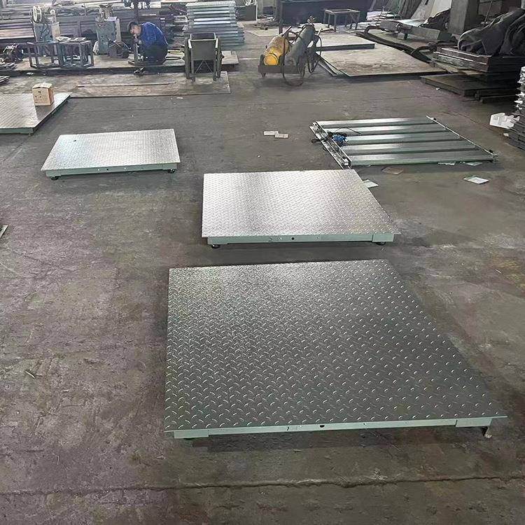 工业称重电子地磅3吨耀华平台电子秤1.5×1.5m小地磅3t工程地磅秤