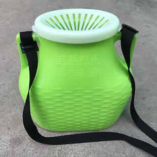 小鱼篓装鱼筐鱼篓塑料户外鱼搂装鱼篓网兜倒须便携升不漏水背篓