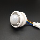 迷你嵌入吸顶灯红外线人体感应开关感应探头 可调感光延时感应器