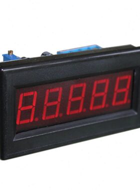 5个红色数码管高精度4位半数显直流电压表DC80 100 200V分辨0.01V