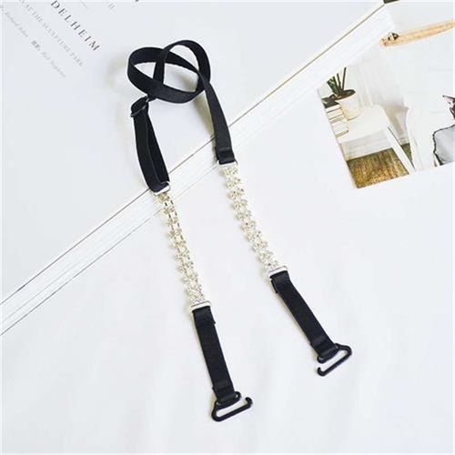 挂脖肩带一条式胸罩带可外露挂脖子上的内衣带美背带肩带交叉夏季