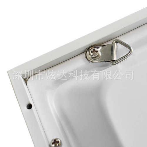 led直发光平板灯面板灯600*600集成吊顶灯 超薄方形明装led面板灯