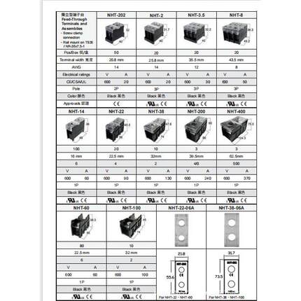 贺电 接地 接线端子HT-4-47 短路片 HT-2.5-47 HT-10-47