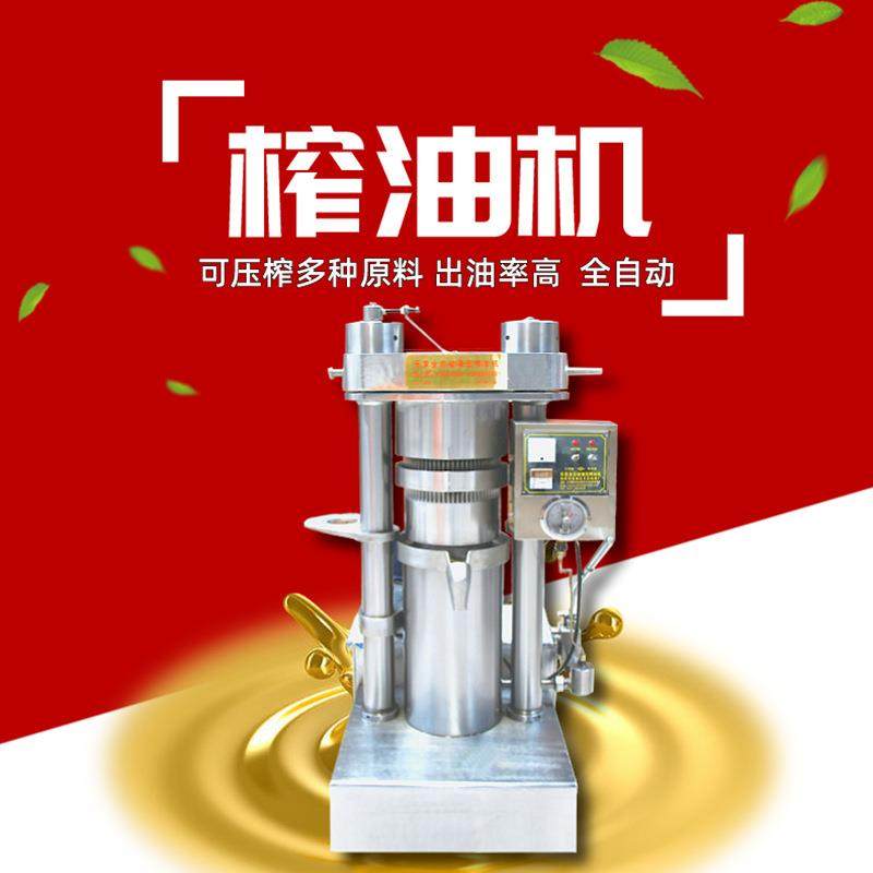 榨油设备全自动全套22斤中型炸油机产线商用立式液压榨油机