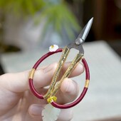 古风小茶剪小剪刀迷你中式 家用茶艺吊坠小茶剪多功能功夫茶具配件