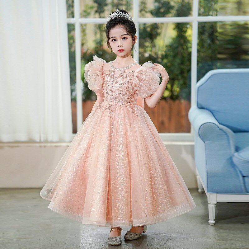 女童礼服儿童生日公主裙蓬蓬裙夏季花童婚纱女孩主持人钢琴演出服,童装/婴儿装/亲子装,儿童礼服,淘宝优惠券,粉丝福利购,淘宝优惠卷
