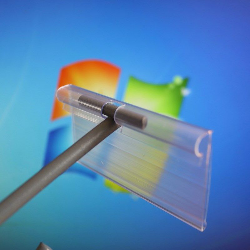 超市货架横梁挂钩价格标签标价牌双线卡管挂勾吊牌零食小饰品展柜,商业/办公家具,货架附件/货架配件/洞洞板配件,淘宝优惠券,粉丝福利购,淘宝优惠卷