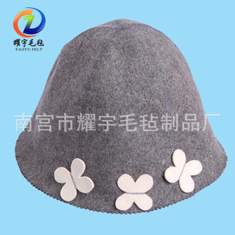 各种样式的时尚毛毡帽x-多钟颜色保暖毛毡帽子