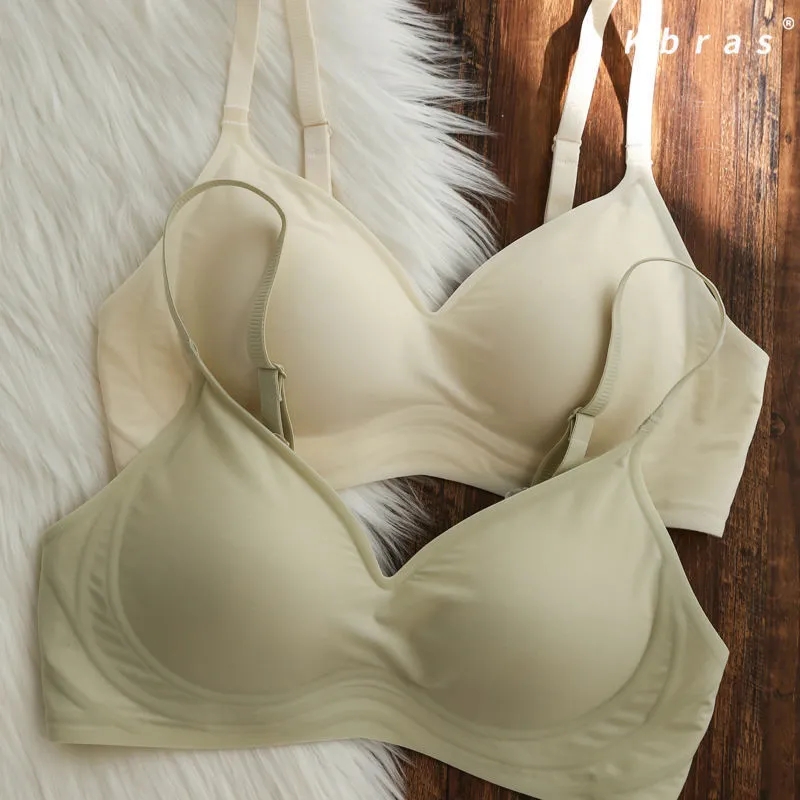 孕妇文胸罩无钢圈聚拢零束缚无感透气内衣怀孕期无痕美背薄款胸罩