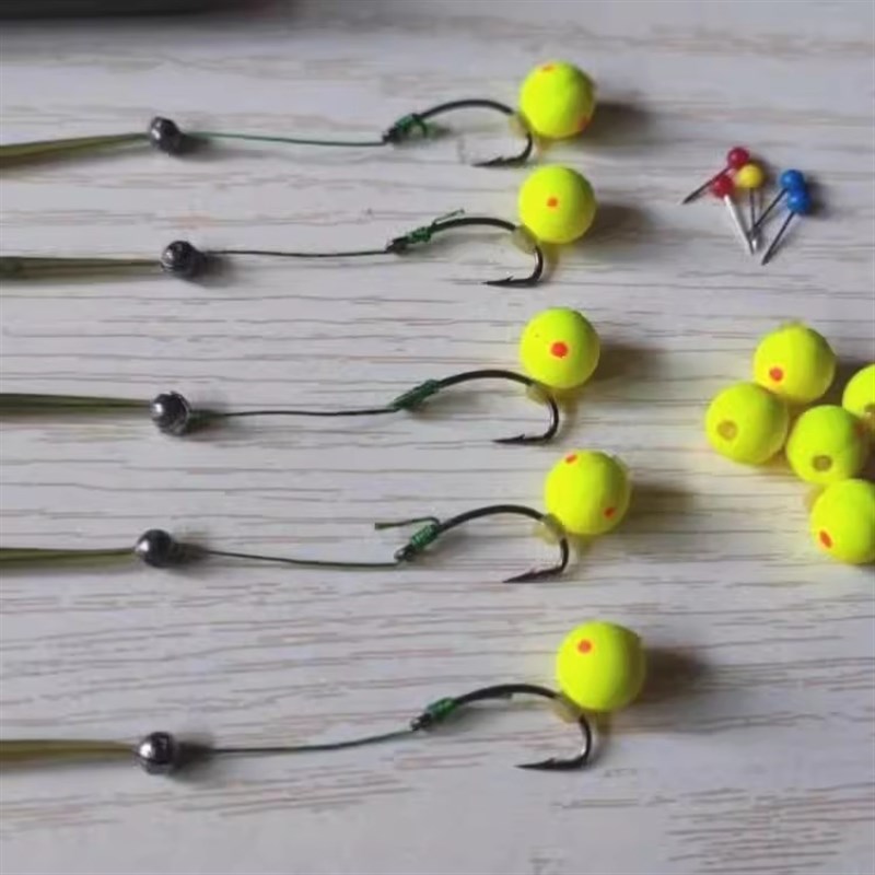 微离底钓新品组欧式珠珠鲤鱼草鱼湖库返底M钓浮珠野钓钓鱼反底钓