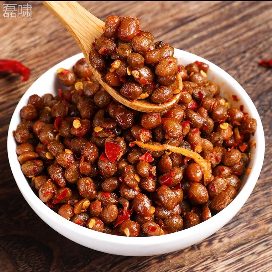 南特产湖风味豆豉香辣豆干磊啸（食0豉下饭菜拌面调味料农家自制5